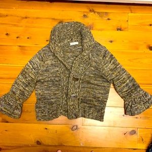 VINTAGE harolds black and yellow sweater